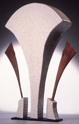 At the Second Annual Juried Exhibition of Mosaic Art, best in show honors went to Miami’s Val Carroll for Centrum-Cervid (33”h x 21”w x 6”d), created in ceramic mosaic and wood.