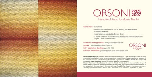 Orsoni Prize 2007